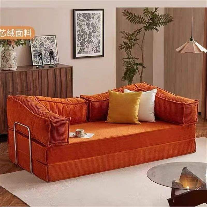 Tissu tissé couleur caramel