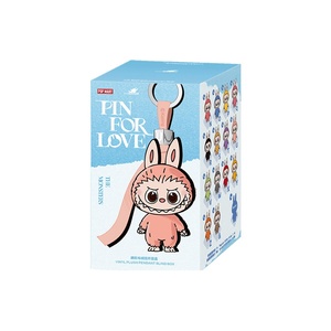 POPSMART LabubO V4 4.0 The MONSTERS Pin for Love Series Letter Pendant (A-M) Tasty Macaron Have a Seat Big Into Energy - Product Image 2