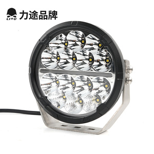 Yüksek güç 6.5 inç 12V 24V su geçirmez pozisyon ışık araba kamyon için led yuvarlak sürüş ışık - Product Image 1