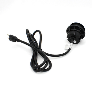 Toma de corriente redonda empotrada con puertos USB duales, toma de corriente de mesa, estación de carga de escritorio con 2 salidas - Product Image 4