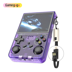 Yo R36XXハンドヘルドゲームコンソール64GBアップデートWifi機能サポート2人用レトロビデオゲームコンソールPSP用