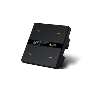 2024 nuevo Mini Panel de Control Tuya Zigbee con Sensor de movimiento PIR interruptor de luz de 4 bandas Pantalla de interruptor de escena - Product Image 1