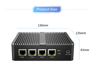 オールインワンカスタム産業用コアI5I7ポータブルベアボーンPCミニコンピューター - Product Image 6