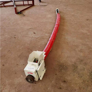 220v/380v flexível parafuso elevador pequena fazenda transportadora grão sucção máquina para o carregamento do caminhão