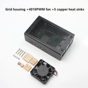 Ras Pberry <strong>Pi</strong> 5 Generation 5B Aluminum Cooling <strong>case</strong> <strong>Raspberry</strong> <strong>PI</strong> 5 Cooling Fan Protective <strong>case</strong> Box - Product Image 5