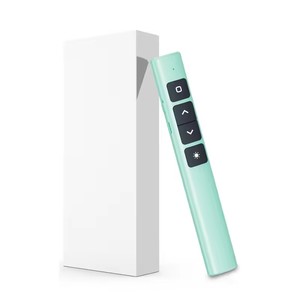 2024 personalizzare logo OEM senza fili usb ricaricabile puntatori penna comoda presentazione puntatore wireless PPT clicker powerpoint - Product Image 4