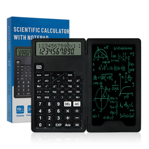 School Office Scientific <strong>Calculator</strong> With Notepad 2 in 1 <strong>Function</strong> <strong>Calculator</strong> Writing Tablets - Product Image 1