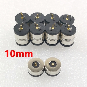 Mini 10mm Diameter Magnetic Charging Connector Pogo Pin Male Female 3A <strong>DC</strong> Plug LED Smart Electronic Power Charge <strong>Socket</strong> - Product Image 2