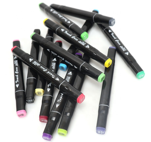 Dual Tip แอลกอฮอล์ Marker ปากกา80/120/168สีสแควร์/รูปสามเหลี่ยม Twin Marker ถาวร Art Sketch Drawing marker ปากกา - Product Image 2