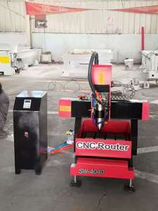 Desktop High <strong>Precision</strong> Mini Machine 3d Advertising <strong>CNC</strong> <strong>Router</strong> 4040 6060 6090 Cutting Milling for Aluminum Wood Acrylic <strong>Pcb</strong> MDF - Product Image 2