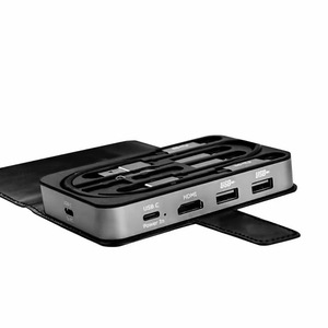 电脑笔记本电脑功能usb-c扩展坞Type-C USB集线器13合1适配器，带充电电缆，适用于所有电话 - Product Image 6