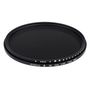 Andoer 77mmNDフェーダーニュートラル密度調整可能ND2〜ND400デジタル一眼レフカメラ用可変フィルター - Product Image 5