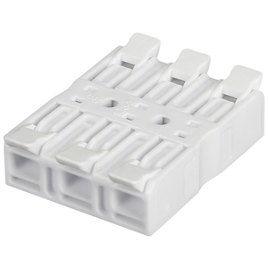 Screwless Push in Wire Electrical Terminal <strong>Connector</strong> 3 <strong>Input</strong> 3 Wires <strong>Output</strong> Spring Lever Wire Splice Connectors 928-3p - Product Image 1