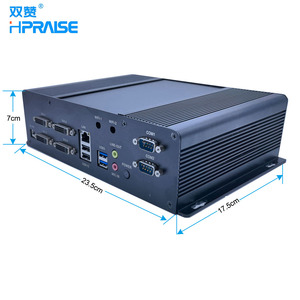 Soporte para cuatro pantallas DVI, AMD 4600M, Quad Core, CPU integrada, ordenador industrial - Product Image 2