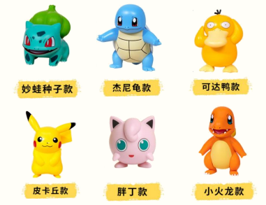 Figurines décoratives de la série Pokémon
