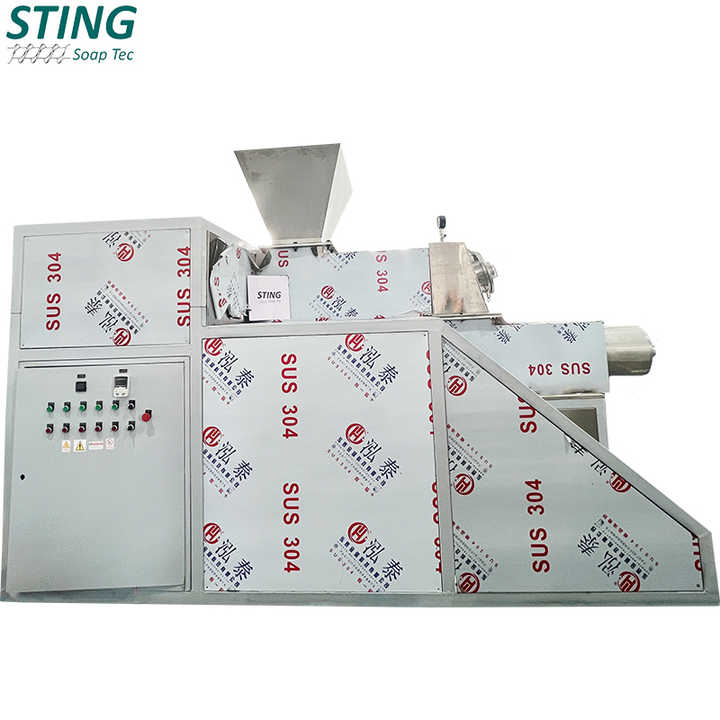 Simple Maintenance Small Footprint Small Soap Extruder Machine