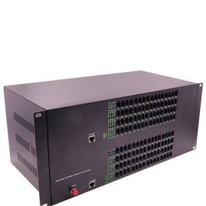 128チャンネル音声PCM光ファイバートランシーバー10/100Mイーサネット128ポートRJ11 FXS FXO電話からファイバーコンバータへのマルチプレクサ