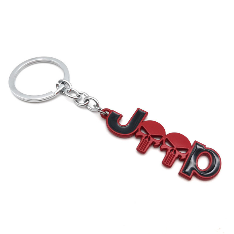 Tête de fantôme Jeep rouge