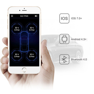 Teléfono Inteligente inalámbrico para coche, aplicación <span class=keywords><strong>tpms</strong></span> con BT para iOS y Android - Product Image 4
