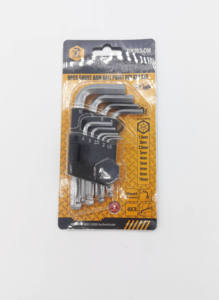 2024 yenilik özelleştirilmiş tam boyut 9 1 Hex anahtar araçları yüksek kalite Torx çelik anahtarı seti metrik sistemi - Product Image 6
