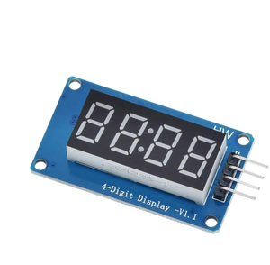 Modulo Display 7 segmento 4 bit orologio 0.36 pollici anodo rosso tubo digitale quattro TM1637 LED - Product Image 2