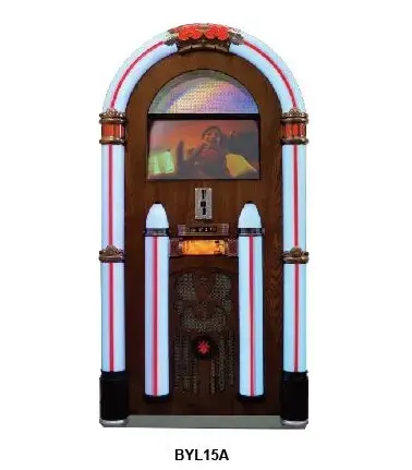 Funzone Kleurrijke Lichten Cd Muziek Combo Fm Radio Vinyl Draaitafel Speler Cd Jukebox Machine Wurlitzer Jukebox Cd Speler