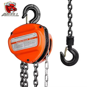 Ambull bán buôn xây dựng hoạt động 10 tấn 20 tấn hsz Hướng dẫn sử dụng chuỗi khối tay Chuỗi Palăng ròng rọc giải quyết Palăng tay chuỗi khối - Product Image 6