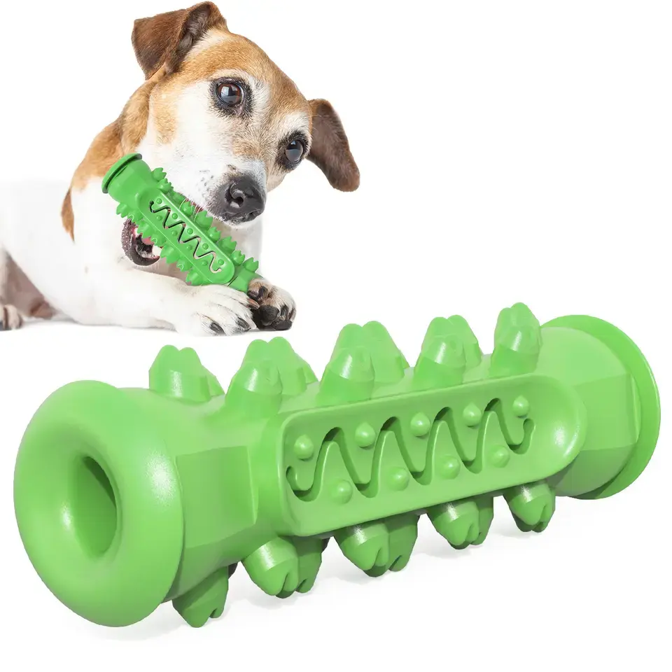 La corda di mais per animali domestici di vendita calda gioca il giocattolo da masticare interattivo per cani da masticare con denti aggressivi durevoli dell'osso