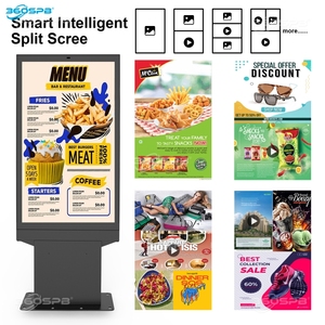 360SPB ODM55A 55-Zoll-LCD Digital IP65 Outdoor Drive-Through Smart Menu Boards Außenwerbung LCD-Display - Product Image 3