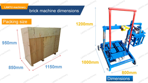 Máquina automática de bloques de hormigón, máquina para hacer bloques de hormigón, precio en nepal - Product Image 6