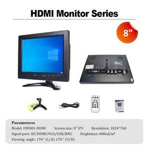 Monitor LCD HD IPS de 7-11 pulgadas-Interfaz múltiple VGA/BNC/USB/HD MI para monitoreo de seguridad, almacén y oficina (pantalla TFT) - Product Image 5