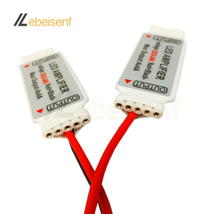 Мини-усилитель мощности RGBW DC5V 12V 24V 6A светодиодный PWM 4-канальный ретранслятор сигнала затемнения для 5050 2835 цветная полоса расширения света - Product Image 3