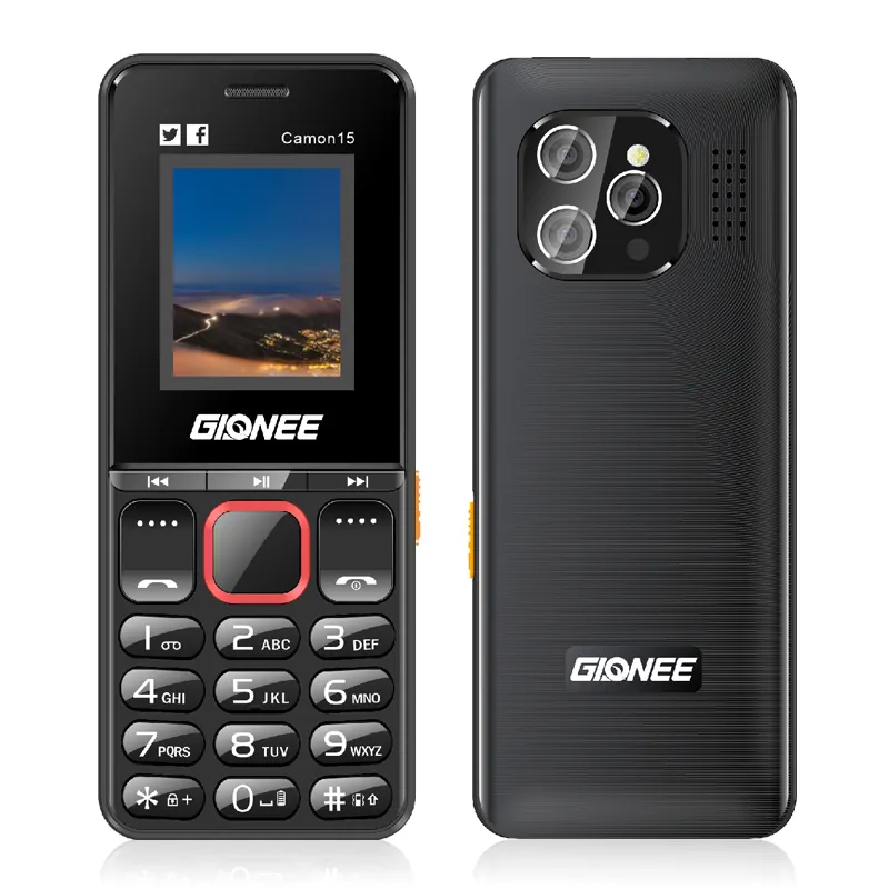 Téléphone portable bon marché en Chine 1. Téléphone portable 2G 77 pouces pas cher petite taille double Sim Gsm clavier QWERTY téléphones mobiles