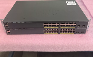 ใช้ WS-C2960X-24TS-L สวิตช์เครือข่ายซีรีส์2960-X 24 GigE 4X1G SFP - Product Image 5