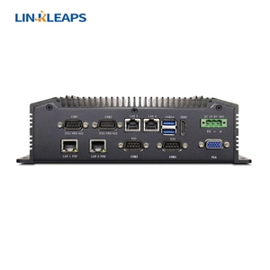 Venta al por mayor Mini ordenador industrial de China Diseño popular con 4 Gigabit Ethernet 2 POE Puertos sin ventilador Tipo de ordenador integrado - Product Image 3