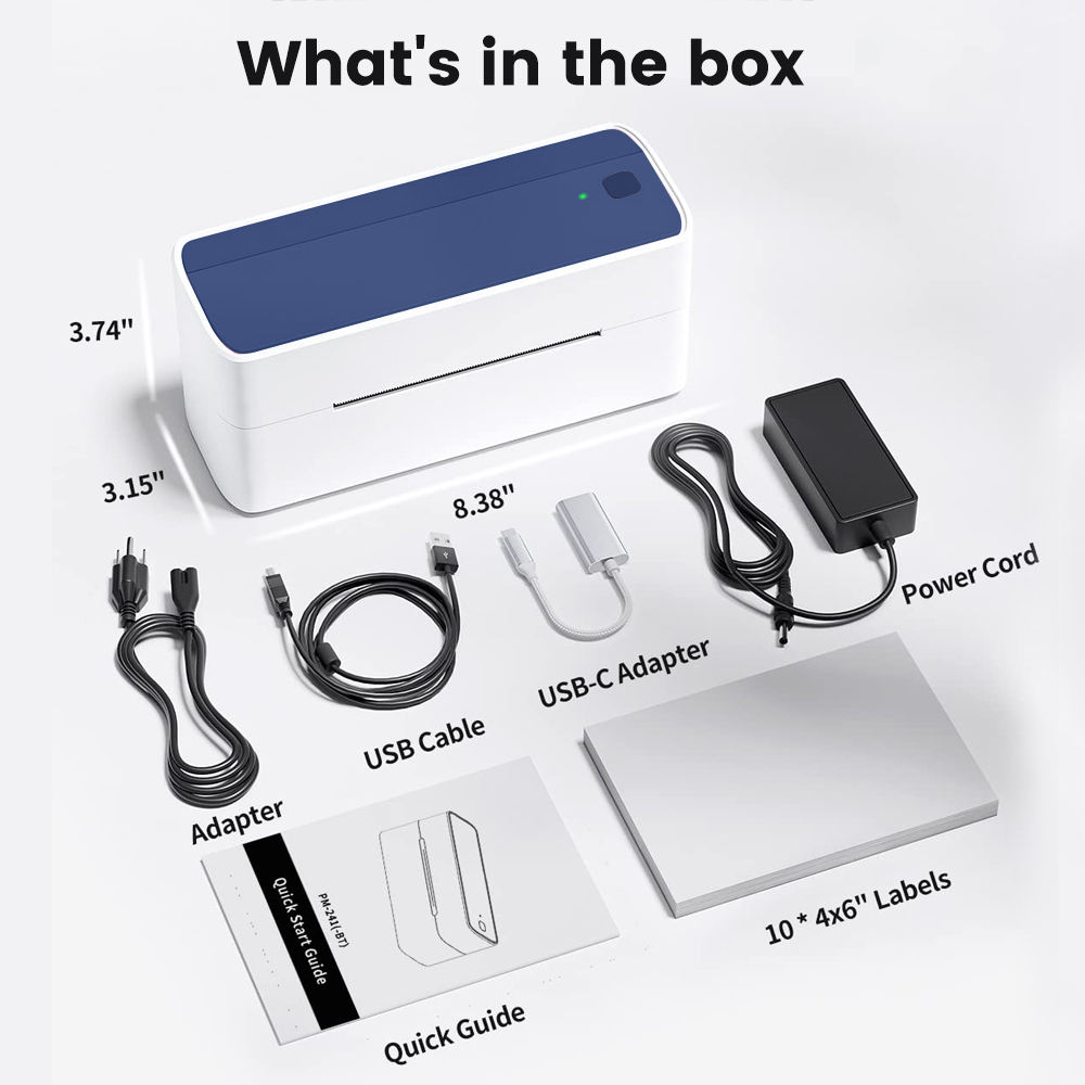 White blue (with 10 sheets of 4*6 sheets)