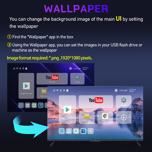 Yeni Tv kutusu youtube iptv Dvb T2 alıcı Stb Dvb T2 ve ev için Android Tv kutusu - Product Image 3