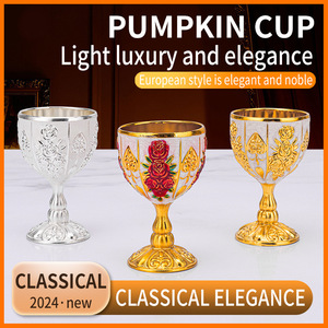 European-Style Creative Home Metal 30ml White Wine Glass Small <strong>Goblet</strong> - Product Image 3
