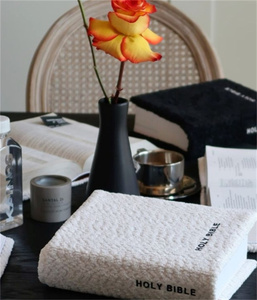 Smooth and Soft Bible Book Cover for Women Bible Bag Protective Book Case Cover Notebook Book Cover for Travel - Product Image 5