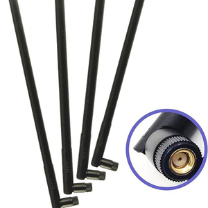 Universal 9dBi <strong>Wi</strong>-<strong>Fi</strong> 2.4G <strong>5GHz</strong> Dual-Band RP-SMA Male Antenna Extension for IP Wireless Security Camera Router - Product Image 1