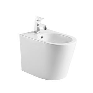ANBI Wholesale China Long <strong>Using</strong> Life Drain Hole Back to Wall <strong>Bidet</strong> for Exhibition or Home Bathroom - Product Image 1
