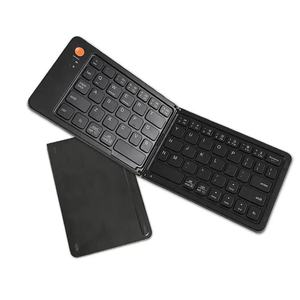 Teclado plegable 2025 Teclado ultradelgado recargable inalámbrico portátil Compatible con IOS Android Windows Smartphone - Product Image 1