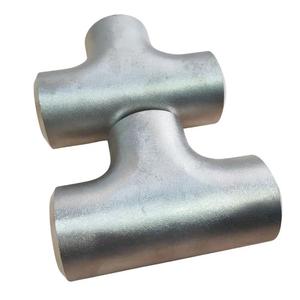 Metal hedef popo Tee ASME B16.9 bakır nikel popo kaynak 1/2 inç 80 inç boru bağlantı parçaları - Product Image 1