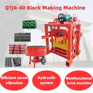 intelligente Blockmaschine halbautomatische ineinandergreifende kleine Blockziegelmaschine - Product Image 3