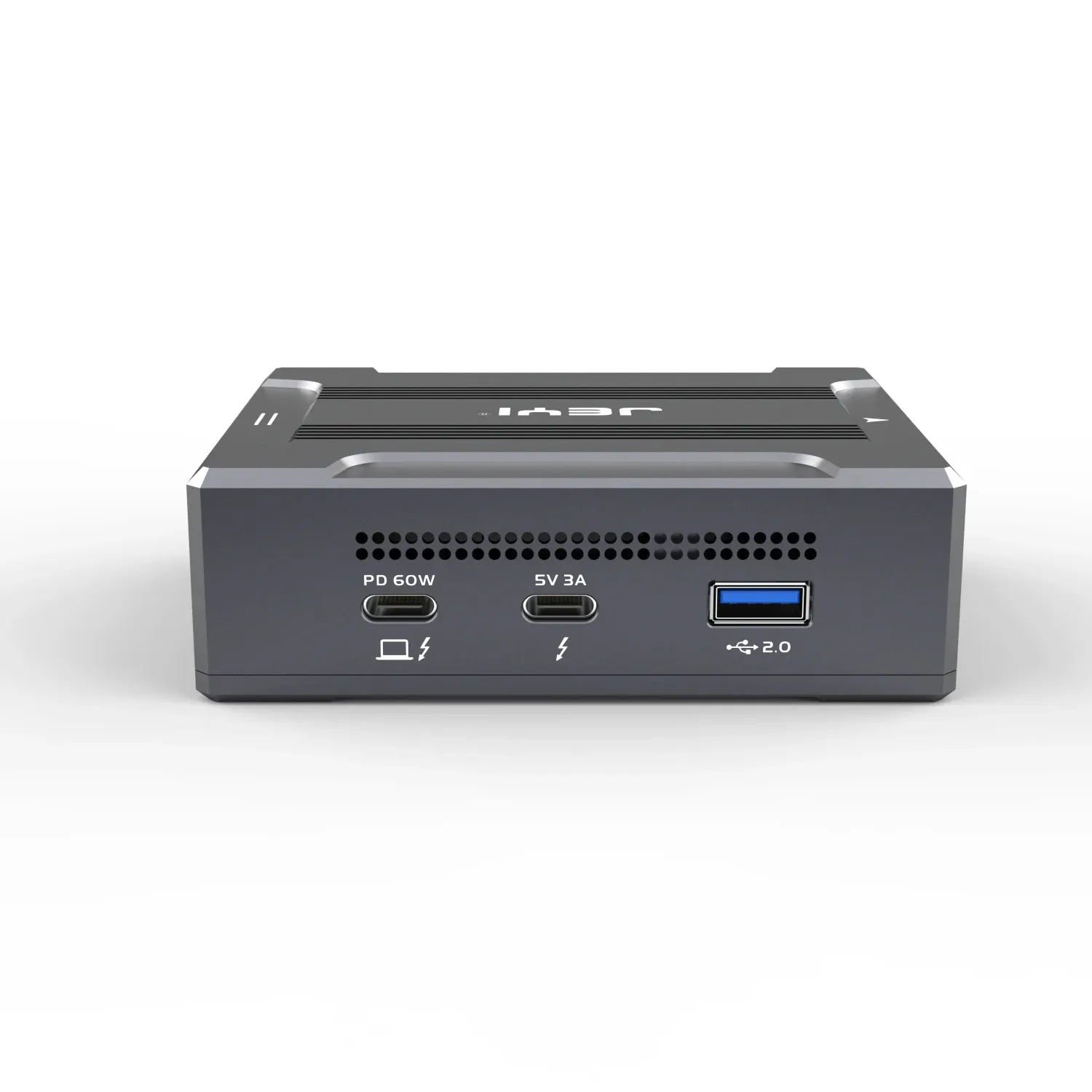 กล่องฮาร์ดดิสก์ 40gbps dp8k SDD HDD ตู้ RAID ตู้ USB 3.0 ดิสก์คู่ภายนอก 2.5 นิ้ว" รองรับ SATA และ 4TB