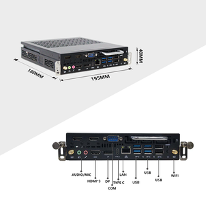 Ops PC Intel thế hệ thứ 14 Core i3 i5 i7 I9 3 * HDMI 4 USB 3.0/6 USB cho tương tác phẳng Bảng điều chỉnh yuhua Ops PC Bán Sỉ - Product Image 2