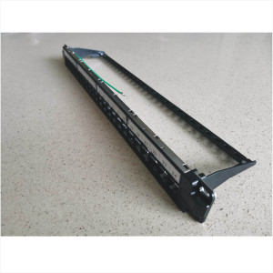制造商价格cat5e cat6 cat7 24端口rj45 utp stp卸载网络接线板 - Product Image 5