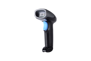Nueva llegada 1D 2D Código QR para escáner Bluetooth Lector de código de barras USB Escáner de mano inalámbrico en azul con disponibilidad de stock - Product Image 2