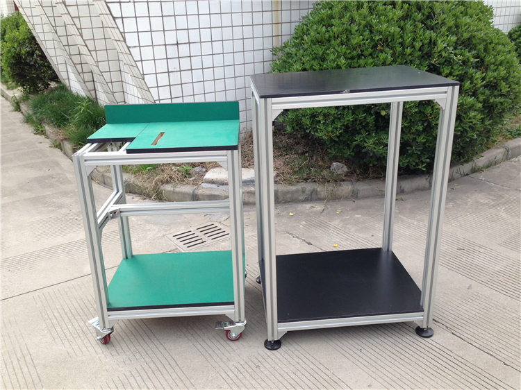 Oem 40x40 Aluminum Profile Extrusion Linear Rail T Slot 4040 10