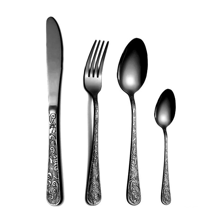 Ensemble 4 pièces noir